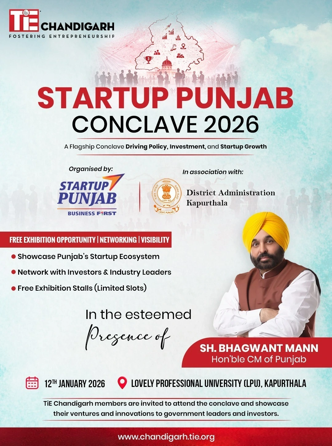 BrightXR team at Startup Conclave Punjab 2026